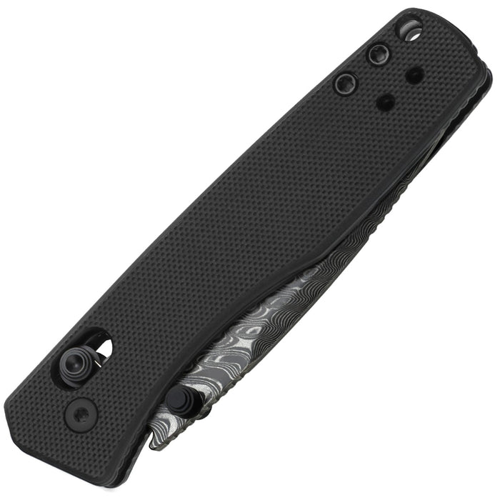 Kizer V3774A2 Aegis (Damascus, Drop Point, Matte, G10) Pocket Knife