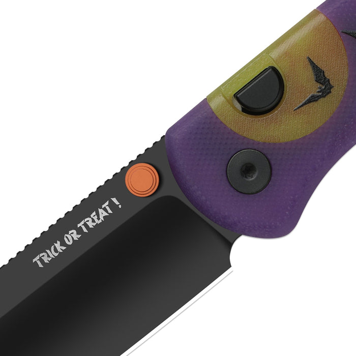 Kizer Ki3619HW2 Drop Bear (ELMAX, Drop Point, Matte DLC Ultra, GID G10, Button Liner Lock) Folding Pocket Knife