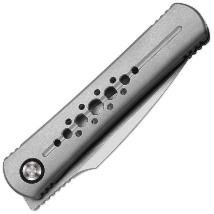 Kizer ZX-3499.2A3 Feist 2x Series (M390, Hawkbill, Stonewashed, Titanium) Pocket Knife