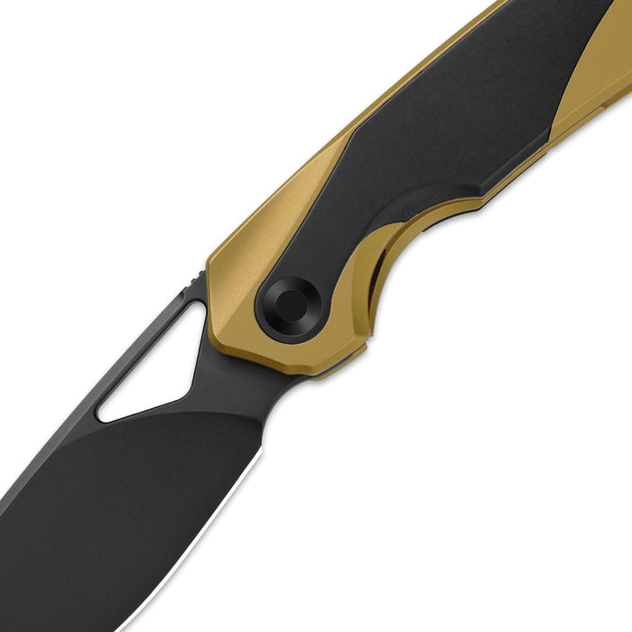 Kizer Ki3735A3 Topsail (M390, Drop Point, DLC, Titanium/Zirconium) Pocket Knife