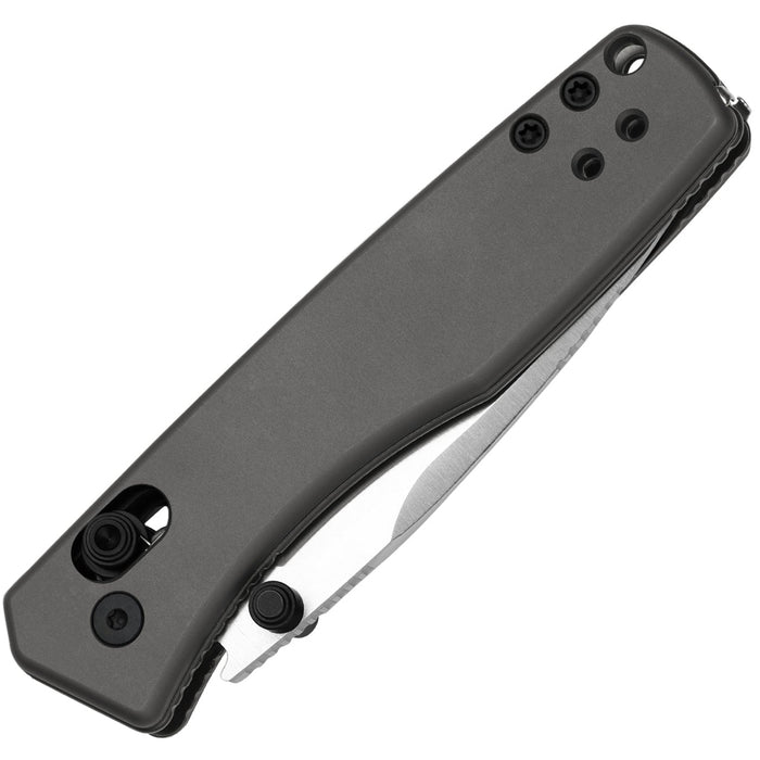 Kizer V3774A4 Aegis (AEB-L, Drop Point, Satin, Aluminum) Pocket Knife