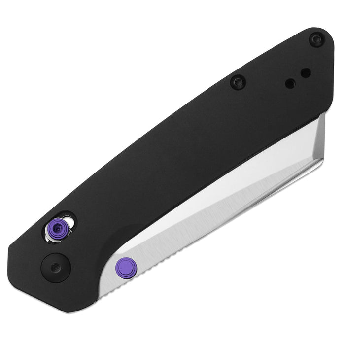 Kizer K3693ACS1 Madrac CL AirTi (M390, Sheepsfoot, Satin, Aluminum, Clutch Lock) Folding Pocket Knife