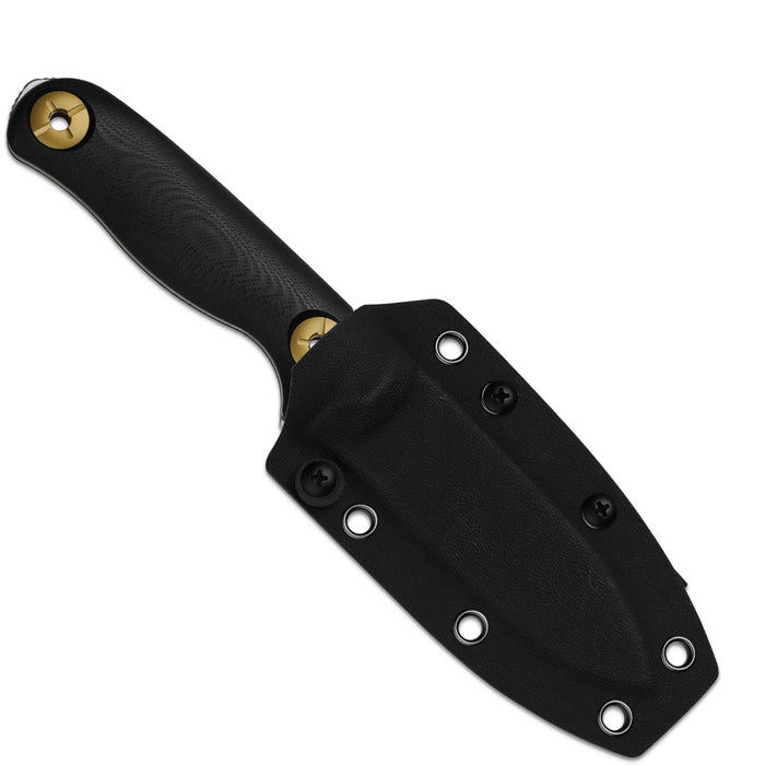 Kizer 1101A1 Drop Bear Fix 3 (14C28N, Drop Point, Stonewashed, G10) Fixed Blade Knife