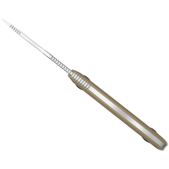 Kizer 1092A2 Drop Bear Fix (AEB-L, Clip Point, Satin, G10) Fixed Blade Knife