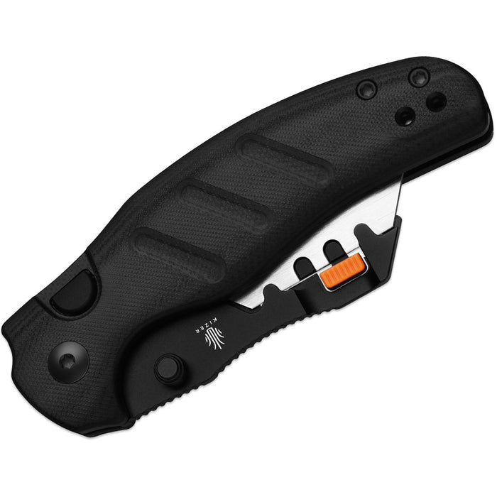 Kizer V3488.29JNA3 C01C Uti 2 (5Cr15MoV, PVD, G10) Utility Knife