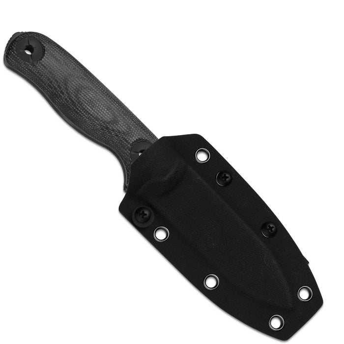 Kizer 1101A3 Drop Bear Fix 3 (1095, Drop Point, Micarta) Fixed Blade Knife