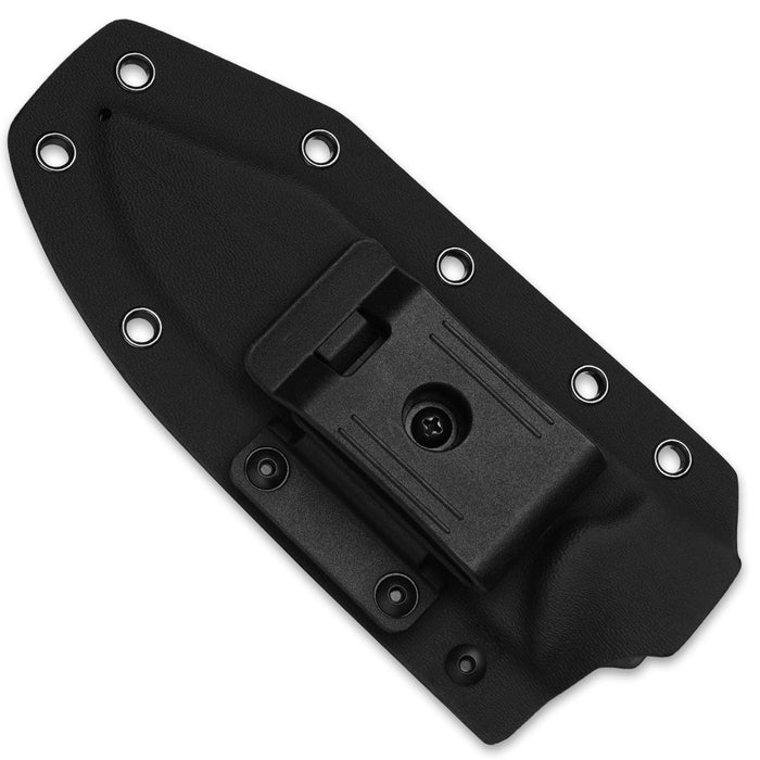 Kizer 1105A4 Sheepdog Survival (1095, Clip Point, Micarta, Green) Fixed Blade Knife