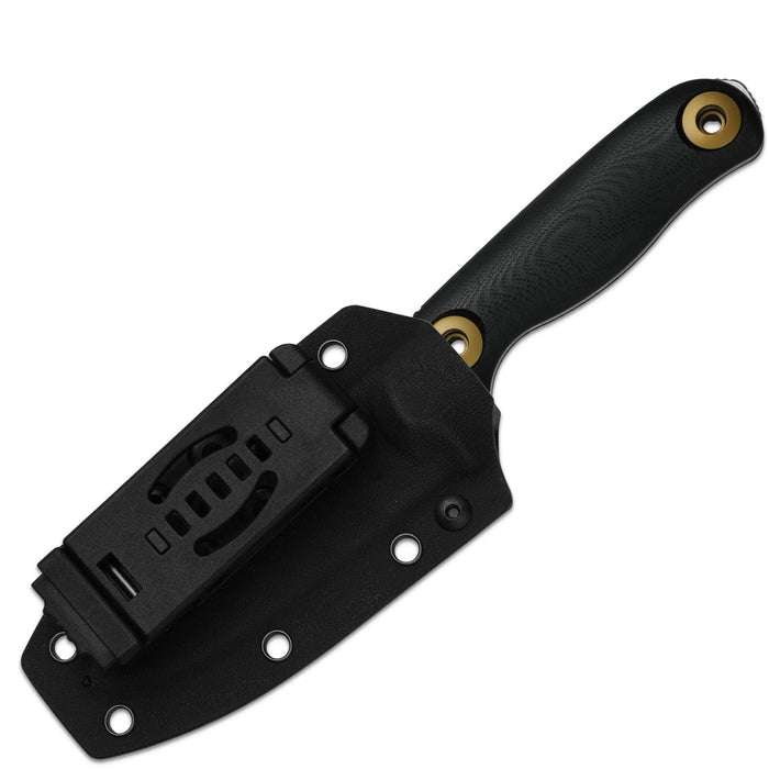 Kizer 1101A1 Drop Bear Fix 3 (14C28N, Drop Point, Stonewashed, G10) Fixed Blade Knife