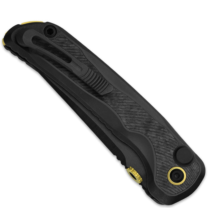 Kizer ZX-FK08A1 Mithril (M390, Tanto, DLC Ultra, Titanium/Carbon Fiber) Pocket Knife