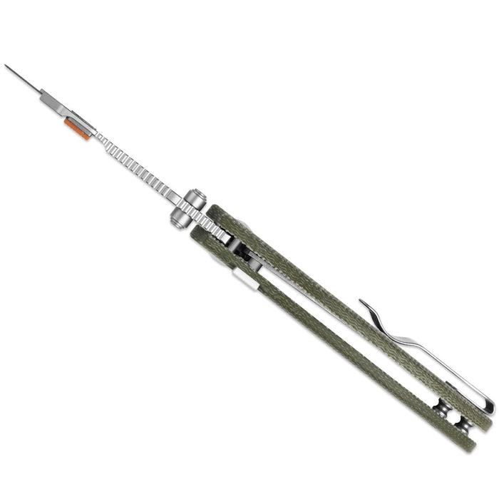 Kizer V3488.29JNA1 C01C Uti 2 (5Cr15MoV, Bead Blasted, Micarta) Utility Knife