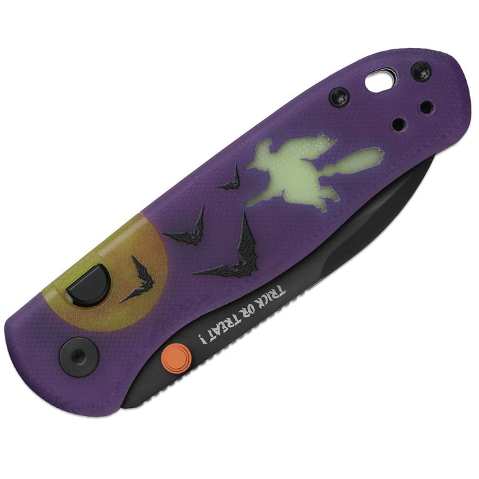 Kizer Ki3619HW2 Drop Bear (ELMAX, Drop Point, Matte DLC Ultra, GID G10, Button Liner Lock) Folding Pocket Knife