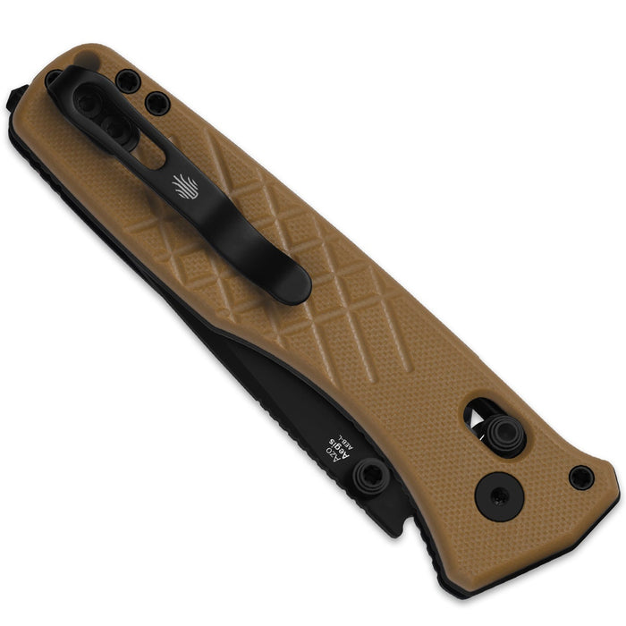 Kizer V3774CTA3 Aegis T (AEB-L, Tanto, PVD, G10) Pocket Knife