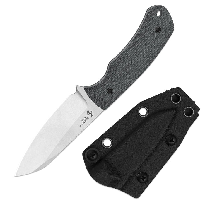 Kizer 1135A3 Field Mouse (14C28N, Sheepsfoot, Stonewashed, Norplex UltreX Micarta) Fixed Blade Knife