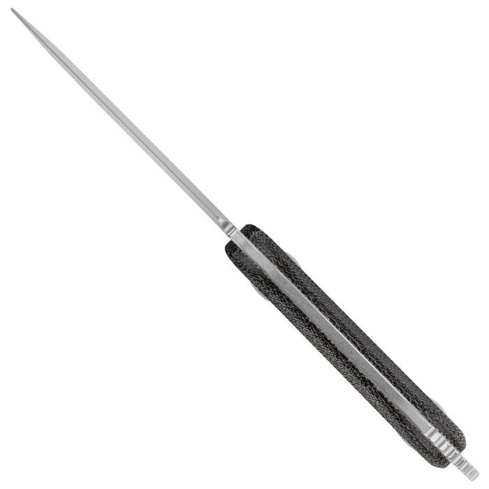 Kizer 1081A8 Buddy (14C28N, Drop Point, Satin, Micarta) Fixed Blade Knife