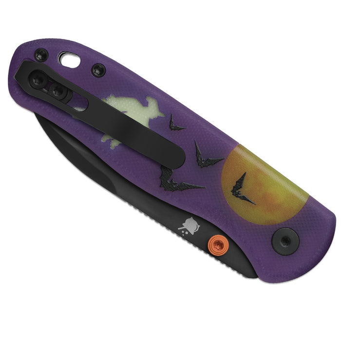 Kizer Ki3619HW2 Drop Bear (ELMAX, Drop Point, Matte DLC Ultra, GID G10, Button Liner Lock) Folding Pocket Knife