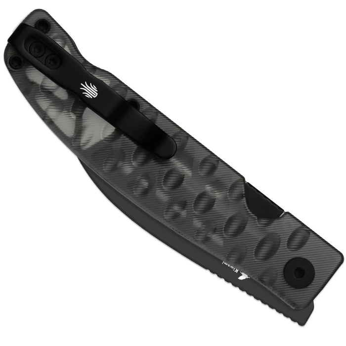 Kizer V3809SH1 Kiwami (BD1N, Hawkbill, Black PVD Coating, Acrylic) Folding Knife