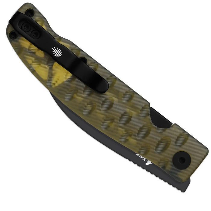 Kizer V3809SH2 Kiwami (BD1N, Hawkbill, Black PVD Coating, PEI) Pocket Knife