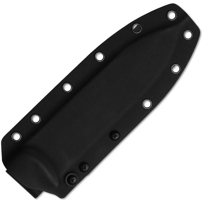 Kizer 1103HSD1 Drop Bear Fix 7 HexShox (AEB-L, Drop Point, Stonewashed, Micarta & TPE) Fixed Blade Knife