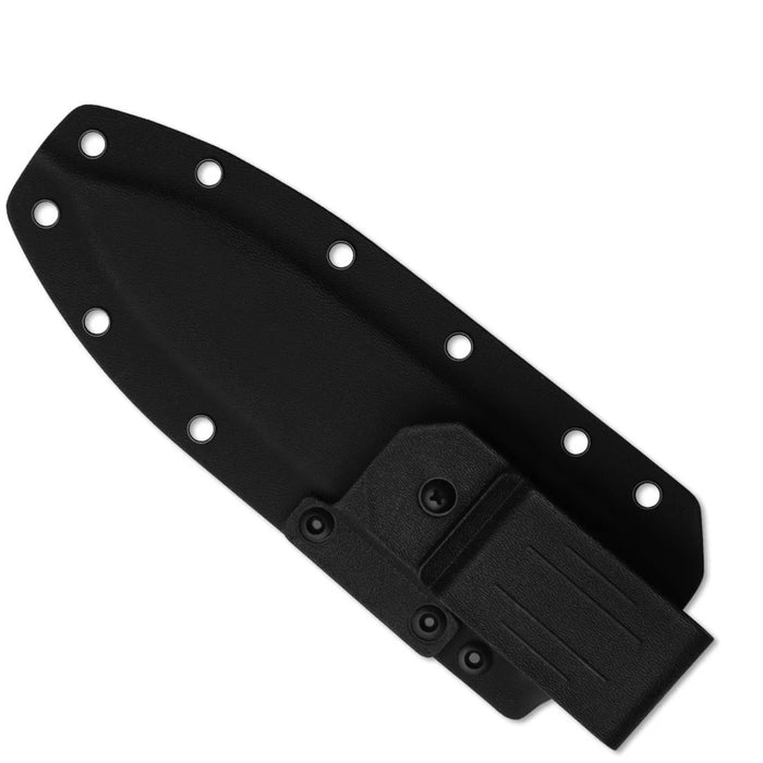 Kizer 1103HSD1 Drop Bear Fix 7 HexShox (AEB-L, Drop Point, Stonewashed, Micarta & TPE) Fixed Blade Knife