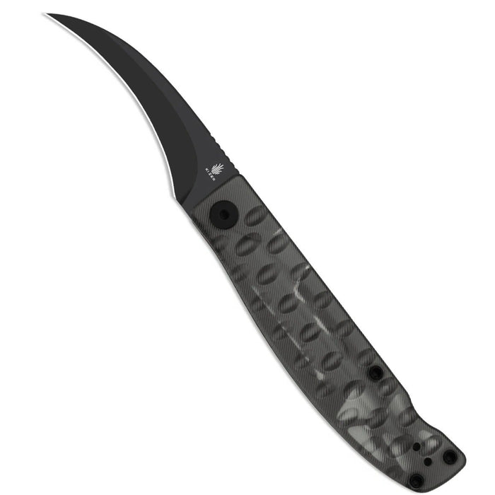 Kizer V3809SH1 Kiwami (BD1N, Hawkbill, Black PVD Coating, Acrylic) Folding Knife