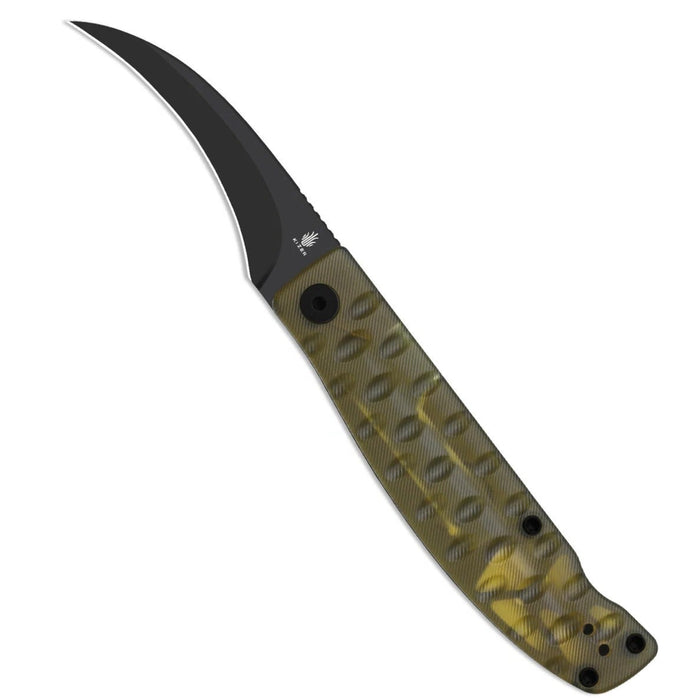 Kizer V3809SH2 Kiwami (BD1N, Hawkbill, Black PVD Coating, PEI) Pocket Knife