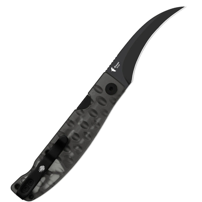 Kizer V3809SH1 Kiwami (BD1N, Hawkbill, Black PVD Coating, Acrylic) Folding Knife