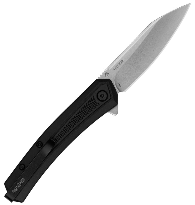 Kershaw 1427 Raygun (4Cr14, Stonewashed, Reverse Tanto, Glass-Filled Nylon) Pocket Knife