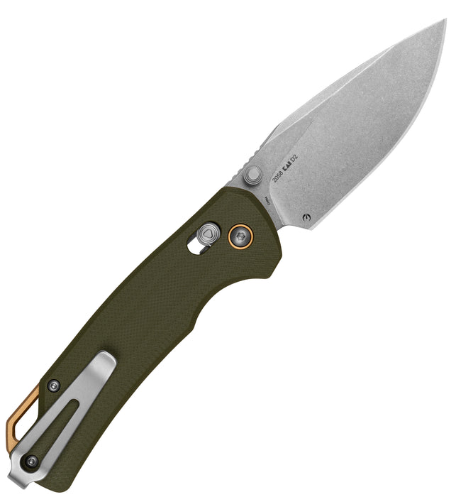Kershaw 2058 Proximal (D2, Stonewashed, Drop Point, G10, DuraLock) Pocket Knife