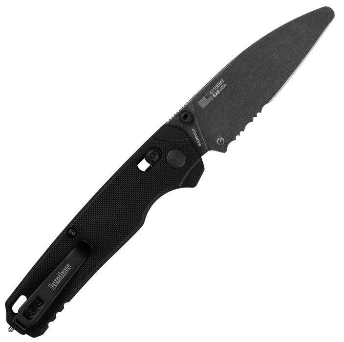 Kershaw 6110EMT Bel Air XL EMT (MagnaCut, Drop Point, Blunt Tip, DuraLock, G10) Pocket Knife