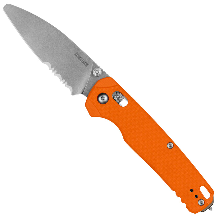Kershaw 6110EMTOR Bel Air XL EMT (MagnaCut, Stonewashed, Drop Point, DuraLock, G10) Pocket Knife