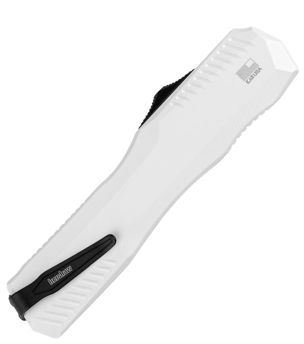 Kershaw 9000WBLK Livewire (MagnaCut, Spear Point, Black, Aluminum, Cerakote) Automatic Pocket Knife