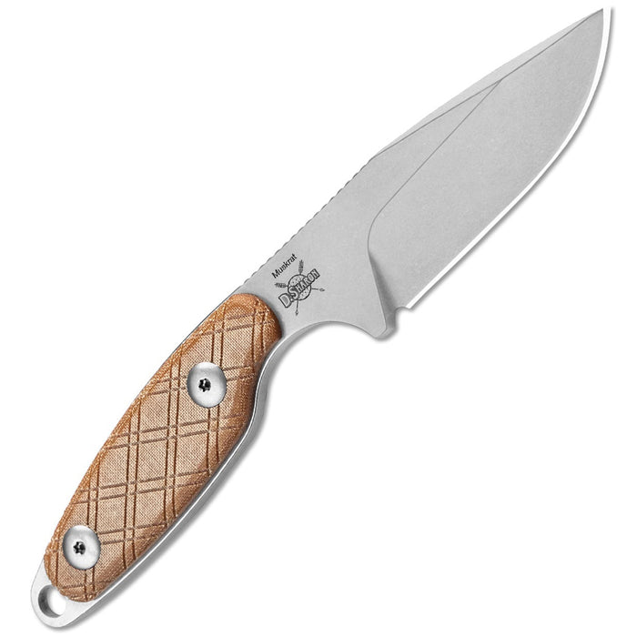 Kizer 1064C1 Muskrat (154CM, Clip Point, Micarta) Fixed Blade Knife