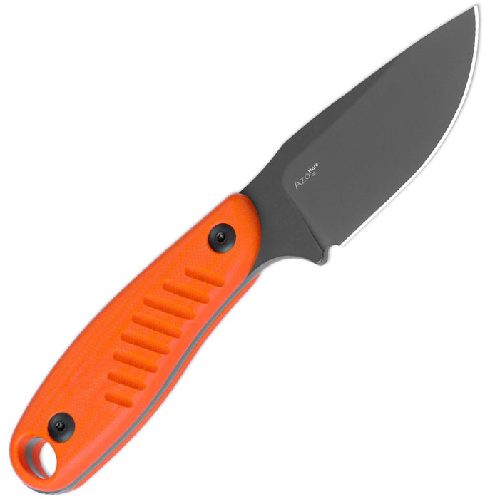 Kizer 1077A1 Hare (D2, Clip Point, G10, Orange) Fixed Blade Knife