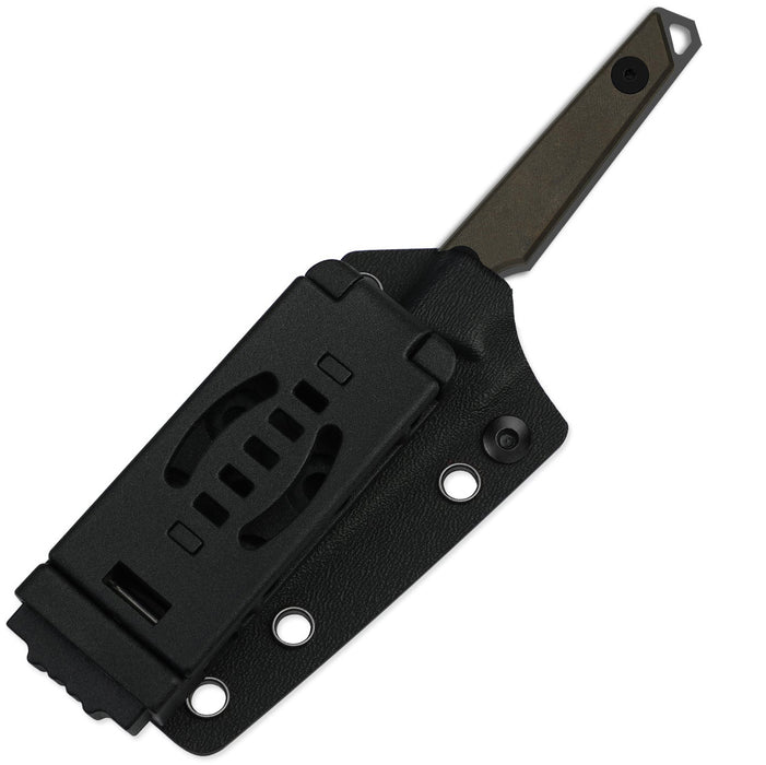 Kizer 1079A2 Phasmids (AEB-L, Sheepsfoot, Stonewashed, Chocolate Glacier) Fixed Blade Knife