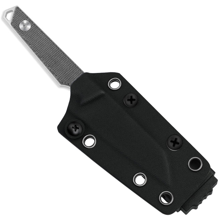 Kizer 1079A3 Phasmids (AEB-L, Sheepsfoot, Satin, Micarta) Fixed Blade Knife