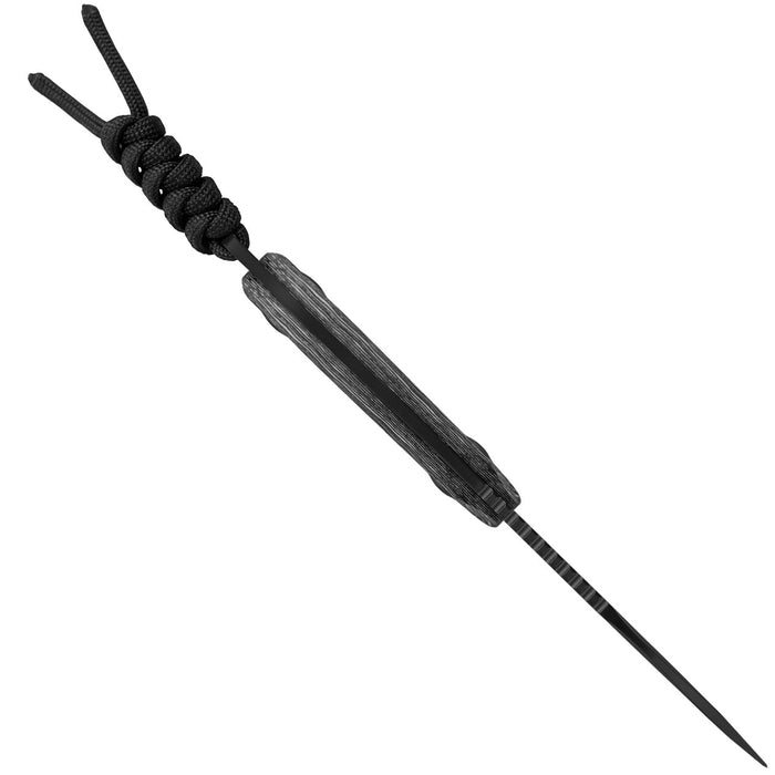 Kizer 1081A9 Buddy (M390, Drop Point, Brushed, Fat Carbon) Fixed Blade Knife