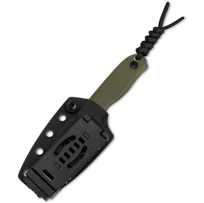 Kizer 1093A1 Drop Bear (AEB-l, Sheepsfoot, Satin, G10) Fixed Blade Knife