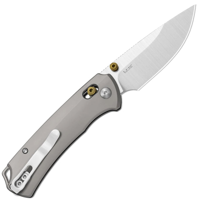 Kizer Ki3490.2CDA1 T1 CD (M390, Drop Point, Satin, Titanium) Pocket Knife