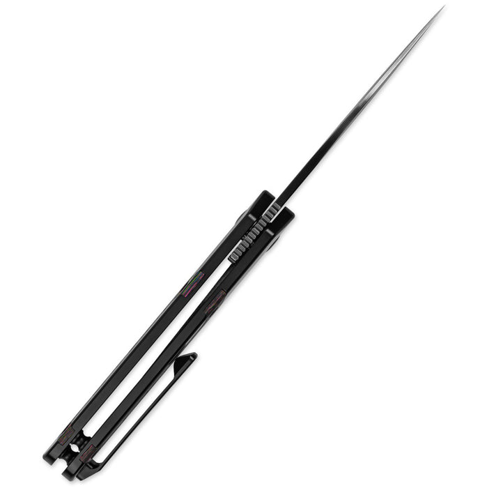 Kizer Ki3634SA1 Mini Militaw (M390, Drop Point, Black, Titanium) Pocket Knife