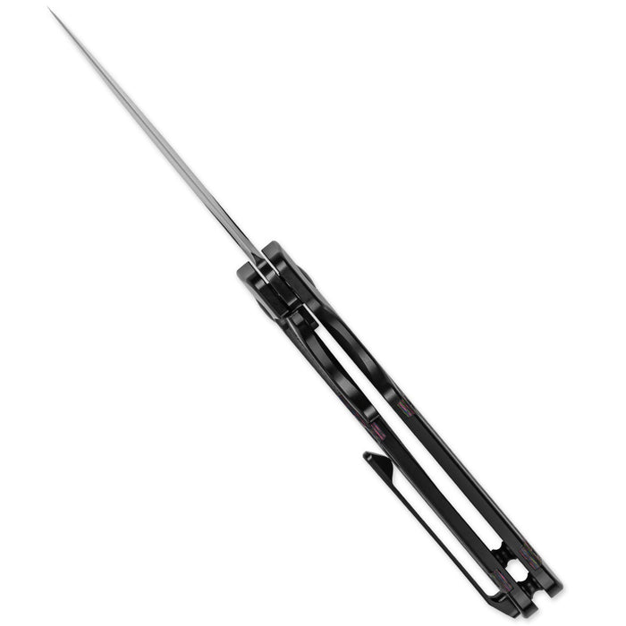 Kizer Ki3634SA1 Mini Militaw (M390, Drop Point, Black, Titanium) Pocket Knife