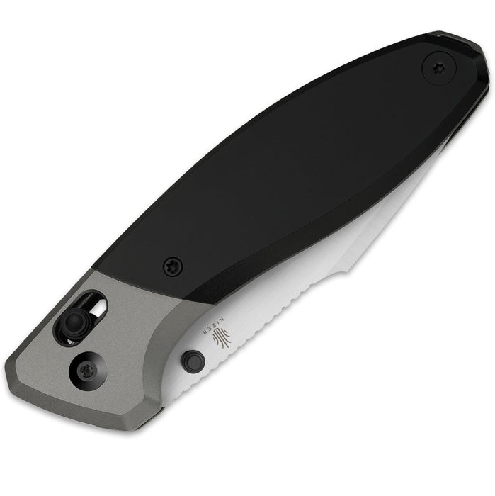 Kizer Ki3695A2 Staffi (S45VN, Harpoon, Hand-Brushed, Titanium) Pocket Knives