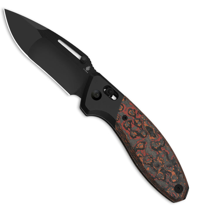 Kizer Ki3695A3 Bulli (S45VN, Drop Point, Stonewashed, Titanium/Fat Carbon) Pocket Knife