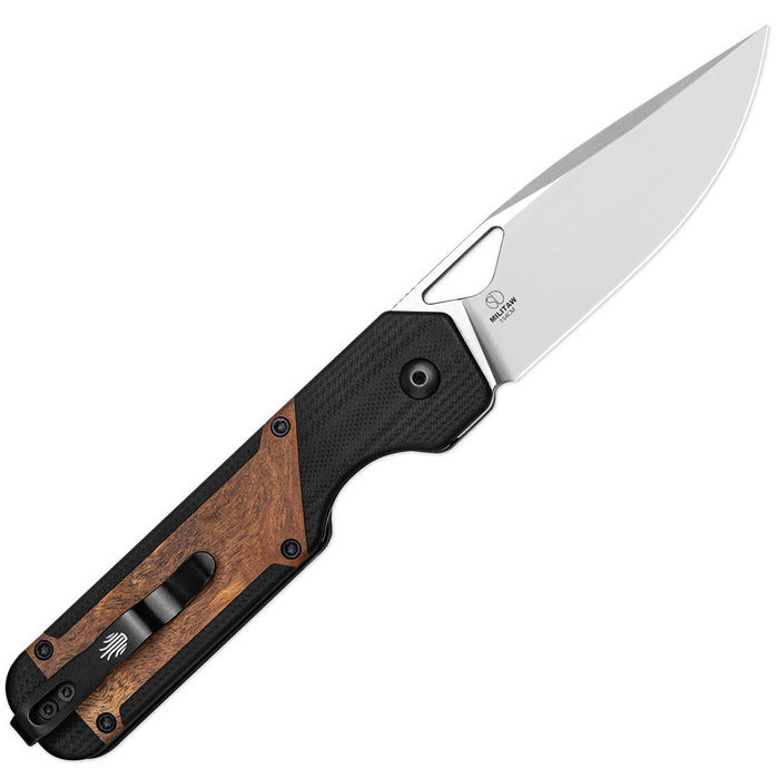 Kizer V3634C2 Militaw (154CM, Drop Point, G10/Mkuruti) Pocket Knife