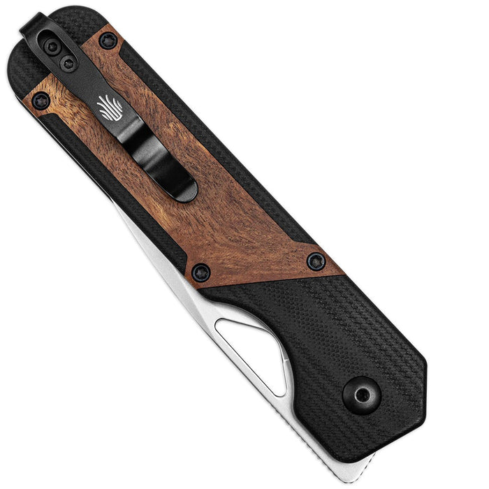 Kizer V3634C2 Militaw (154CM, Drop Point, G10/Mkuruti) Pocket Knife