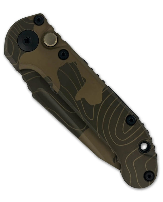 Microtech 1136S-1TPBNCS-Z4 LUDT (Tanto, M390MK, Badlands Camo, Aluminum) Automatic Pocket Knife
