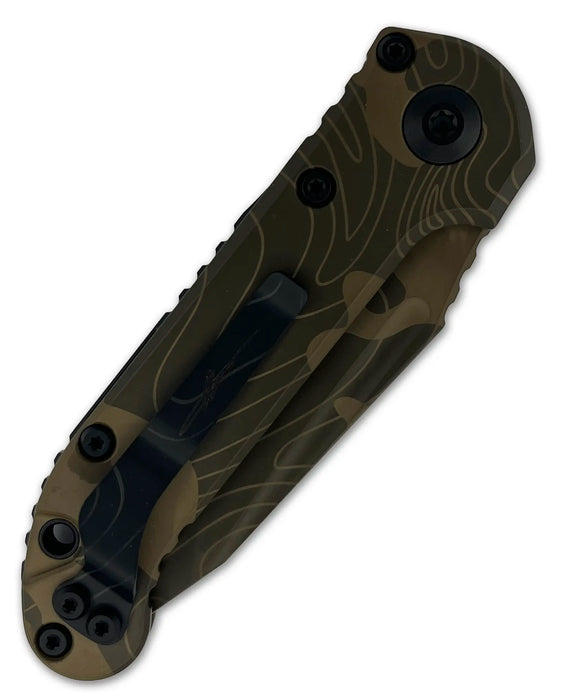 Microtech 1136S-1TPBNCS-Z4 LUDT (Tanto, M390MK, Badlands Camo, Aluminum) Automatic Pocket Knife