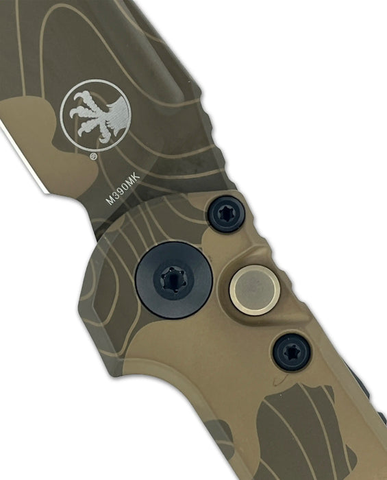 Microtech 1136S-1TPBNCS-Z4 LUDT (Tanto, M390MK, Badlands Camo, Aluminum) Automatic Pocket Knife