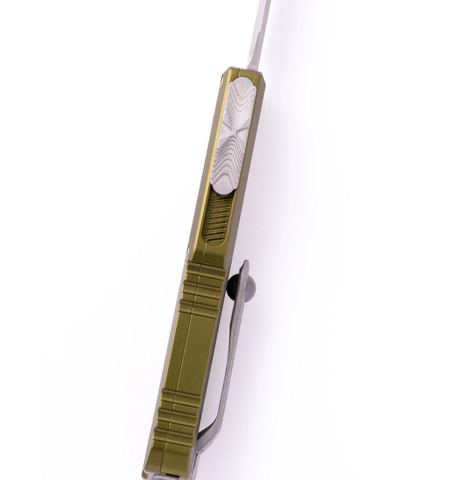 Microtech 12324-10APOD UTX-85 GEN IV (M390MK, Dagger, Aluminum, Apocalyptic) Automatic Pocket Knife