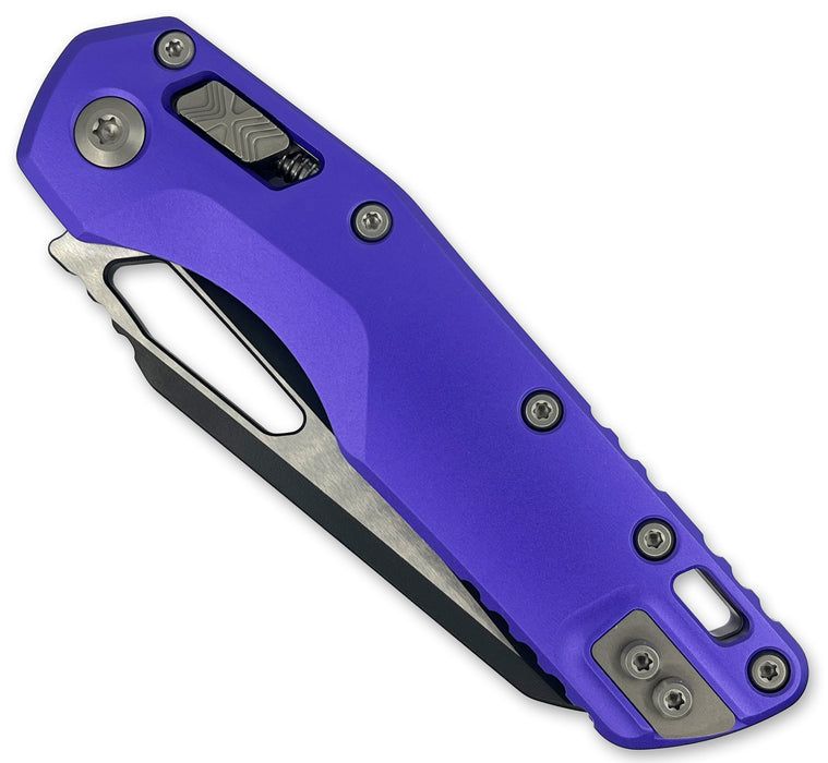 Microtech 210-1PU MSI RAM-LOK (M390MK, Sheepsfoot, Aluminum) Pocket Knife