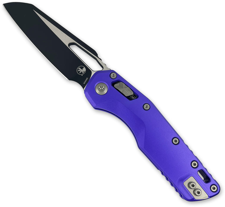 Microtech 210-1PU MSI RAM-LOK (M390MK, Sheepsfoot, Aluminum) Pocket Knife